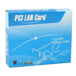 10/100M PCI Ethernet LAN Adapter Netzwerkkarte RJ45, Chipsatz: 8139C, RJ45