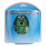 PCI Express zu 2 Ports USB 3.0 PCI Adapterkarte, 2 Ports USB 3.0