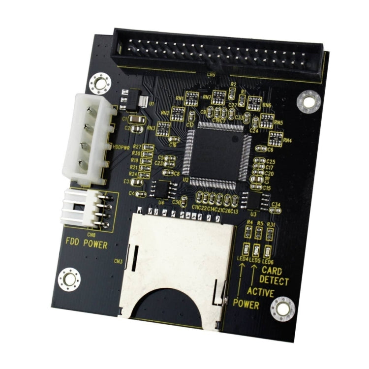 SD/ SDHC/ MMC zu 3,5 Zoll 40-Pin Stecker IDE Adapterkarte, SD zu 40-Pin Stecker IDE