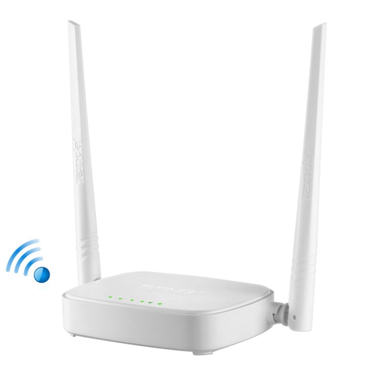Tenda N301 Wireless N300 Router mit einfacher Einrichtung, Geschwindigkeit bis zu 300 Mbit/s, N301