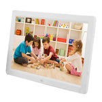 12 Zoll LED-Display Multimedia Digitaler Fotorahmen mit Ständer und Musik- & Film-Player, unterstützt USB / SD / Micro SD / MMC / MS / XD Karten-Eingang