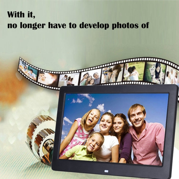 10,1 Zoll HD Widescreen Digitaler Bilderrahmen mit Ständer & Fernbedienung, Allwinner E200, Wecker / MP3 / MP4 / Film-Player, 10,1 Zoll Allwinner E200, 10,1 Zoll/HSD-P503