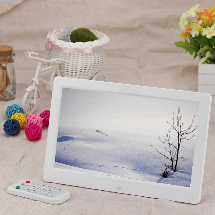 10,1 Zoll HD Widescreen Digitaler Bilderrahmen mit Ständer & Fernbedienung, Allwinner E200, Wecker / MP3 / MP4 / Film-Player, 10,1 Zoll Allwinner E200, 10,1 Zoll/HSD-P503