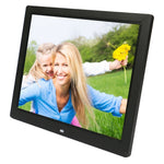 14 Zoll LED-Display Multimedia Digitaler Fotorahmen mit Halterung & Musik & Film-Player, unterstützt USB / SD / MS / MMC Karteneingabe