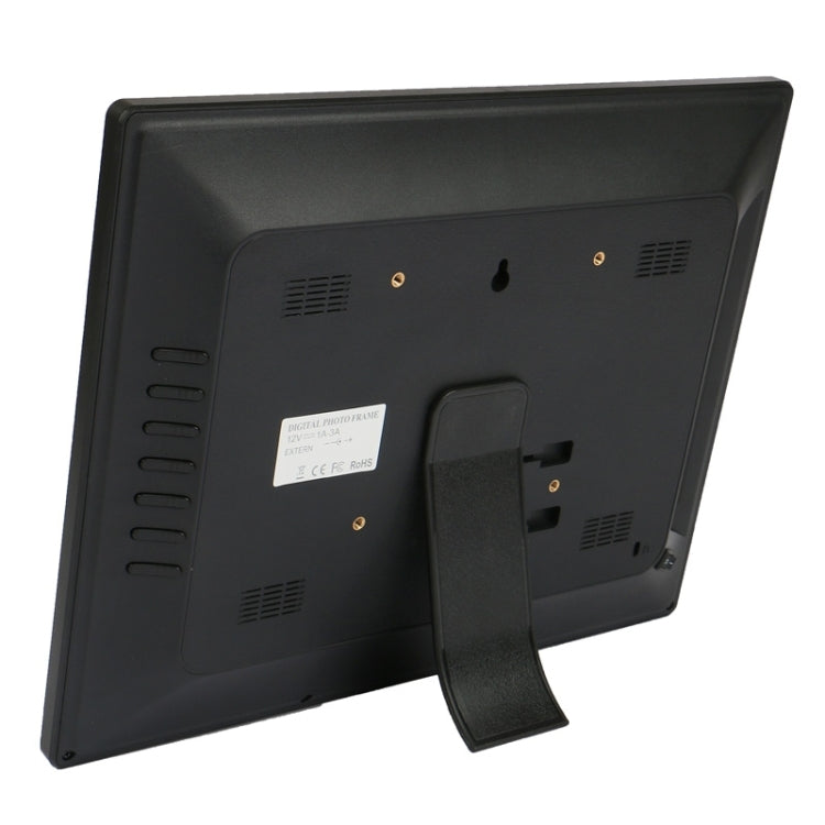 14 Zoll LED-Display Multimedia Digitaler Fotorahmen mit Halterung & Musik & Film-Player, unterstützt USB / SD / MS / MMC Karteneingabe