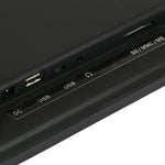 14 Zoll LED-Display Multimedia Digitaler Fotorahmen mit Halterung & Musik & Film-Player, unterstützt USB / SD / MS / MMC Karteneingabe