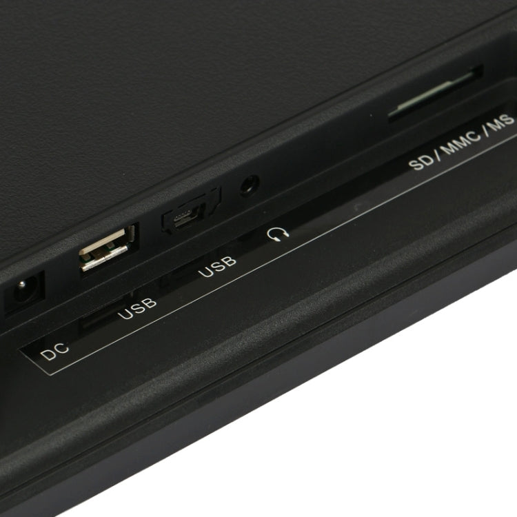 14 Zoll LED-Display Multimedia Digitaler Fotorahmen mit Halterung & Musik & Film-Player, unterstützt USB / SD / MS / MMC Karteneingabe