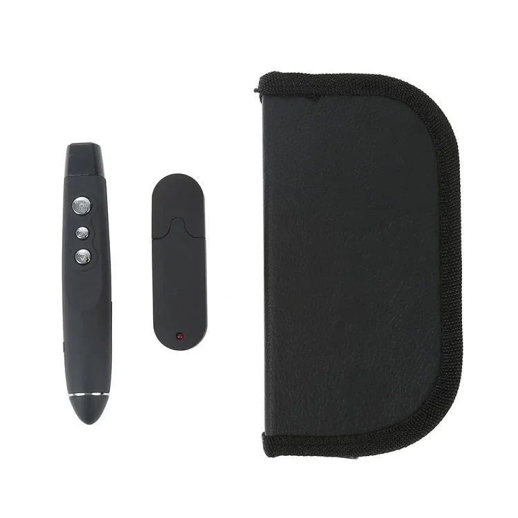 PP-1000 Multimedia-Präsentationsfernbedienung PowerPoint Clicker 2,4-GHz-RF-Laserpointer mit USB-Empfänger