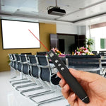 PP-1000 Multimedia-Präsentationsfernbedienung PowerPoint Clicker 2,4-GHz-RF-Laserpointer mit USB-Empfänger