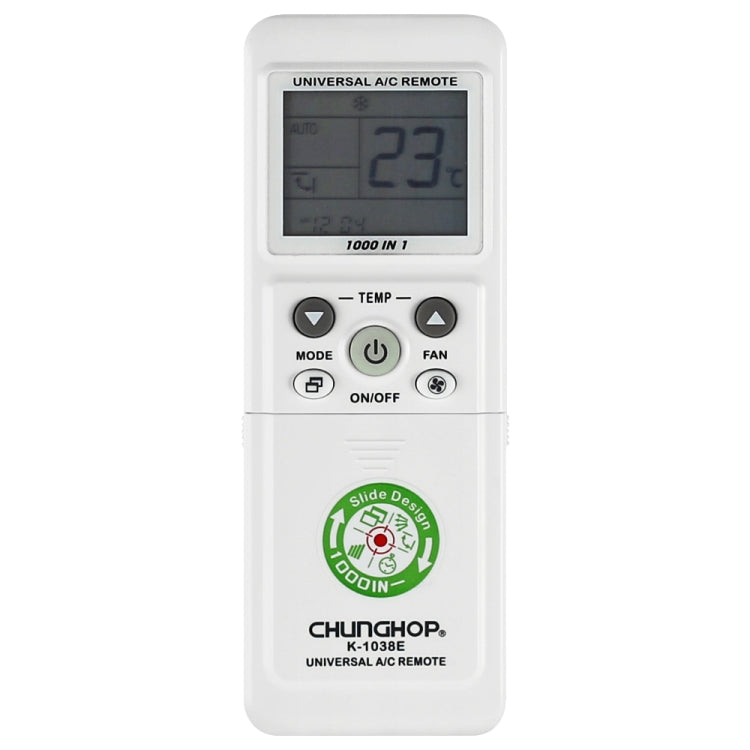 Chunghop Universelle Klimaanlagen-Fernbedienung (K-1038E), K-1038E