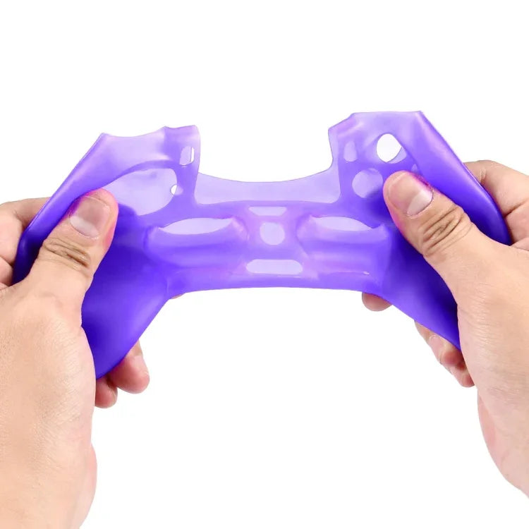 Flexible Silikon-Schutzhülle für Sony PS4-Gamecontroller, zufällige Farbauswahl, für Sony PS4
