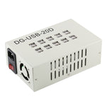 60W 12A 20 USB-Anschlüsse Schnellladegerät Station Reise Desktop Ladegerät Netzadapter