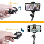 BRCMCOM Chip Universelle Bluetooth 3.0 Fernbedienung Kamera-Auslöser Selbstauslöser, Grün, Gelb, Weiß, Schwarz, Blau, Rot