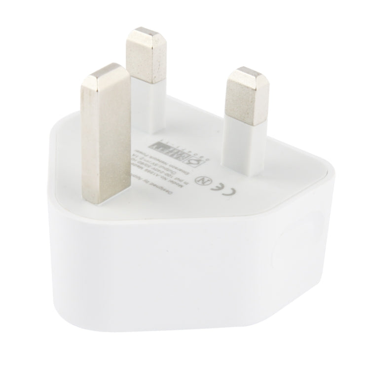 UK-Stecker 5V 2.1A USB-Ladeadapter mit zwei Anschlüssen