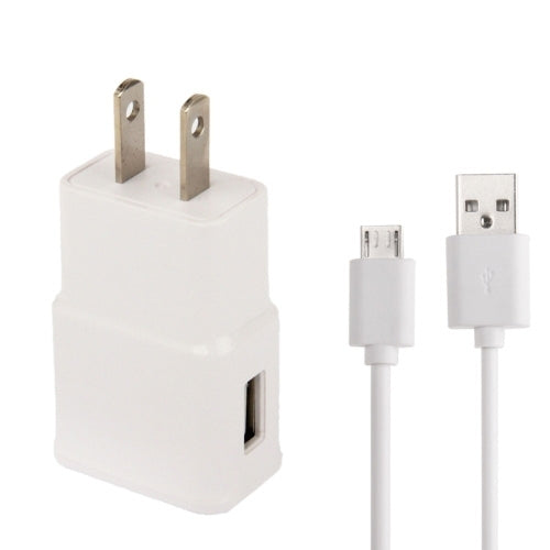 Micro-USB-Ladekabel (5-polig) + US-Reiseadapter