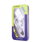 Micro-USB-Ladekabel (5-polig) + US-Reiseadapter