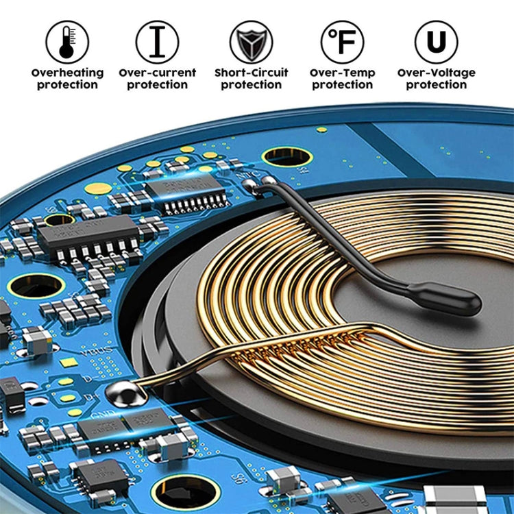 A1 Qi-Standard Wireless Charging Pad, A1 Schwarz, A1