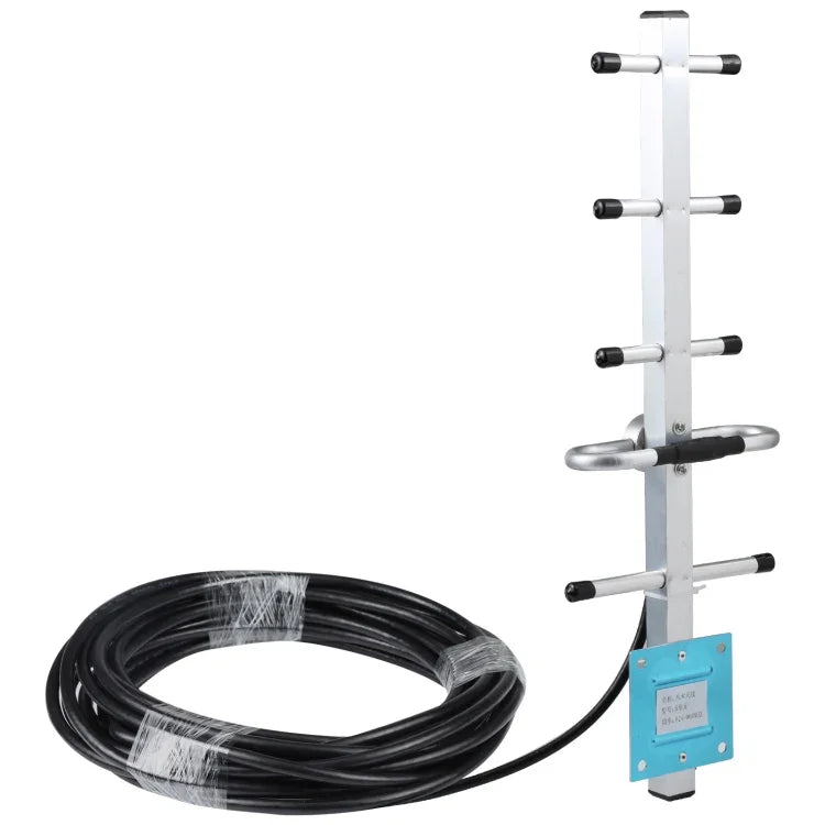 GSM-Yagi-Antenne (824–960 MHz), 12 dBi, N-Stecker, Kabellänge: 15 m, 824–960 MHz, N-Stecker
