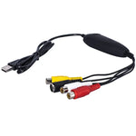 Ezcap USB 2.0 Videoaufnahmegerät, unterstützt das MPEG-2-Aufnahmeformat, TV-System: PAL/NTSC