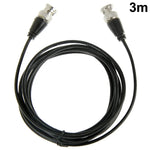 BNC-Stecker-auf-BNC-Stecker-Kabel für Überwachungskameras, Länge: 3 m