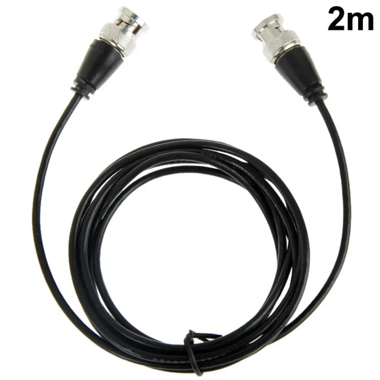 BNC-Stecker-auf-BNC-Stecker-Kabel für Überwachungskameras, Länge: 2 m, 2 m