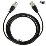 BNC-Stecker-auf-BNC-Stecker-Kabel für Überwachungskameras, Länge: 4 m, 4 m