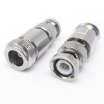 Vernickelter UG-255/U BNC-Stecker auf UHF-Klinkenbuchse, BNC auf UHF