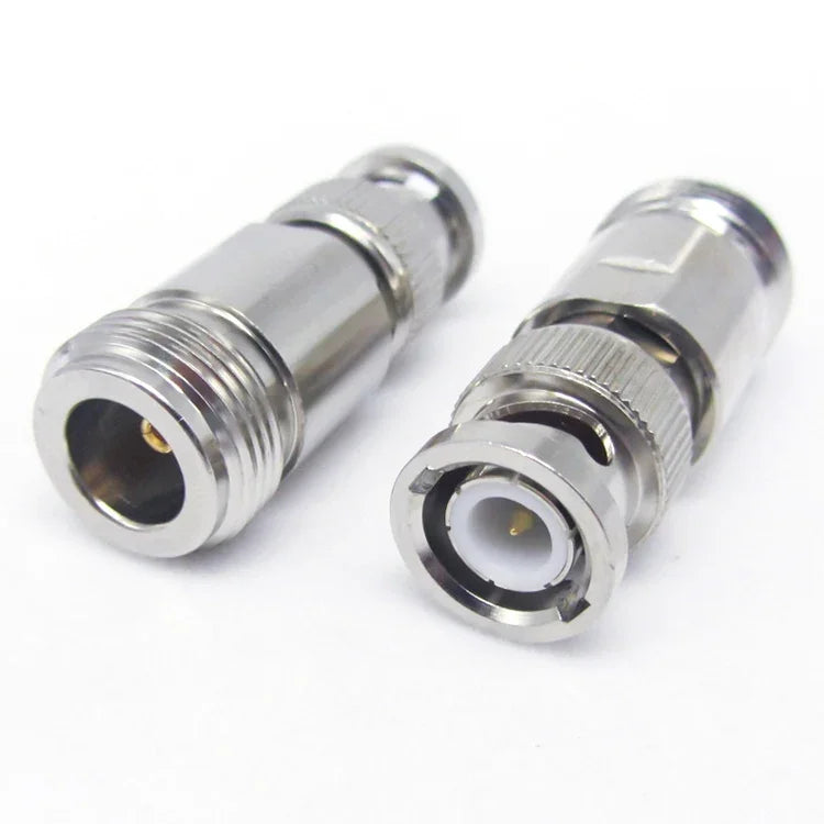 Vernickelter UG-255/U BNC-Stecker auf UHF-Klinkenbuchse, BNC auf UHF