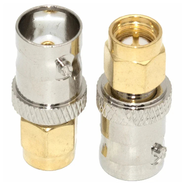 BNC-Buchse auf SMA-Stecker Adapterstecker, BNC auf SMA