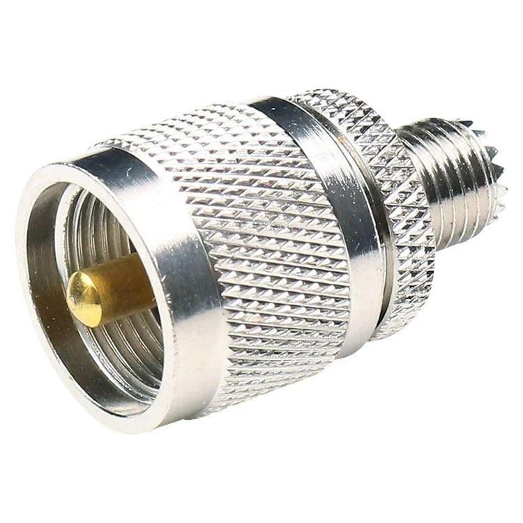 UHF-Stecker auf Mini-UHF-Buchse HF-Koaxialadapter, UHF-Stecker auf Mini-UHF-Buchse