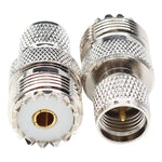 UHF-Buchse auf Mini-UHF-Stecker, UHF-Buchse auf UHF-Stecker