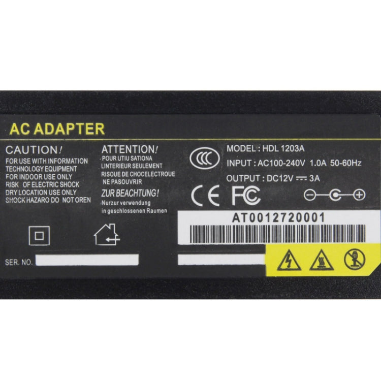 Großbritannien Stecker 12V 3A / 4-Kanal DVR AC Netzteil, Ausgangsstecker: 5.5 x 2.5mm, Australien Stecker 12V 3A, Großbritannien Stecker 12V 3A, USA Stecker 12V 3A, EU Stecker 12V 3A