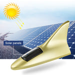 Solar Shark Fin High-positioned Alarm Light, Red, Gold, Blue, Gray