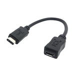 CY-201 USB 3.1 Typ-C Stecker auf Micro USB 2.0 Buchse Kabel für Nokia N1, Kabellänge: 20cm