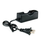 Batterieladegerät für 18650, Ausgang: 4,2 V/650 mA, US-Stecker, 650 mA mit Kabel