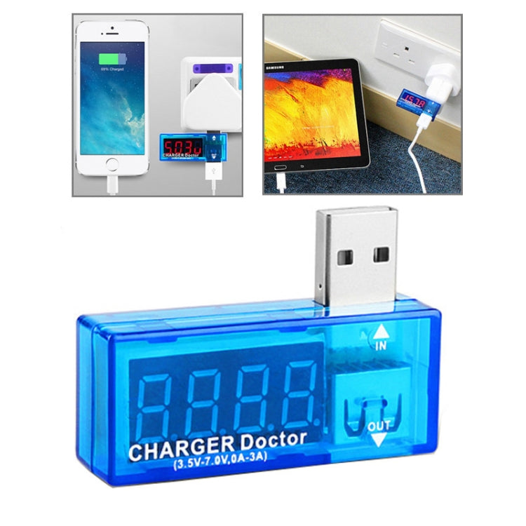 USB-Spannungs- und Stromprüfer für Mobiltelefone/Tablets, USB Voltage-KW-201