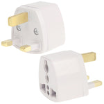 1 Stück Steckdosenadapter, Reise-Stromadapter mit UK-Stecker, UK-Stecker 1 Stück