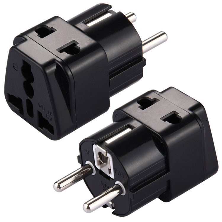 WD-9 Steckdosenadapter, Reise-Stromadapter mit Europa-Stecker