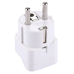 WD-9 Steckdosenadapter, Reise-Stromadapter mit Europa-Stecker