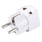 WD-9 Steckdosenadapter, Reise-Stromadapter mit Europa-Stecker