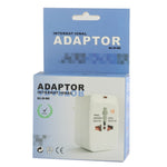 Steckdosenadapter, Universal EU US UK AU Reise-Wechselstromadapter Stecker, Steckdosenadapter