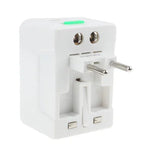 Universeller Reise-Netzadapter mit USB-Ladebuchse für die USA, EU, Australien und Großbritannien, mit USB-Anschluss
