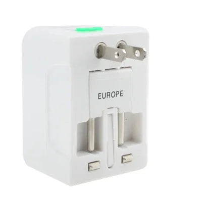 Universeller Reise-Netzadapter mit USB-Ladebuchse für die USA, EU, Australien und Großbritannien, mit USB-Anschluss