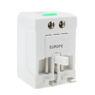 Universeller Reise-Netzadapter mit USB-Ladebuchse für die USA, EU, Australien und Großbritannien, mit USB-Anschluss