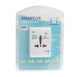 Universeller Reise-Netzadapter mit USB-Ladebuchse für die USA, EU, Australien und Großbritannien, mit USB-Anschluss
