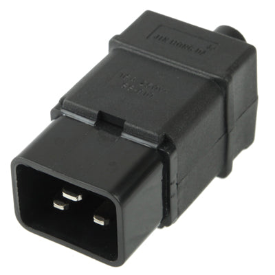 3-poliger männlicher AC-Wand-Universal-Reise-Stromsteckdosenadapter, 3-polig männlich