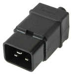3-poliger männlicher AC-Wand-Universal-Reise-Stromsteckdosenadapter, 3-polig männlich