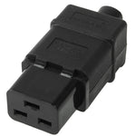 3-poliger weiblicher AC-Wand-Universal-Reise-Stromsteckdosenadapter, 3-polig weiblich