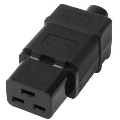 3-poliger weiblicher AC-Wand-Universal-Reise-Stromsteckdosenadapter, 3-polig weiblich