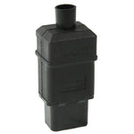 3-poliger weiblicher AC-Wand-Universal-Reise-Stromsteckdosenadapter, 3-polig weiblich